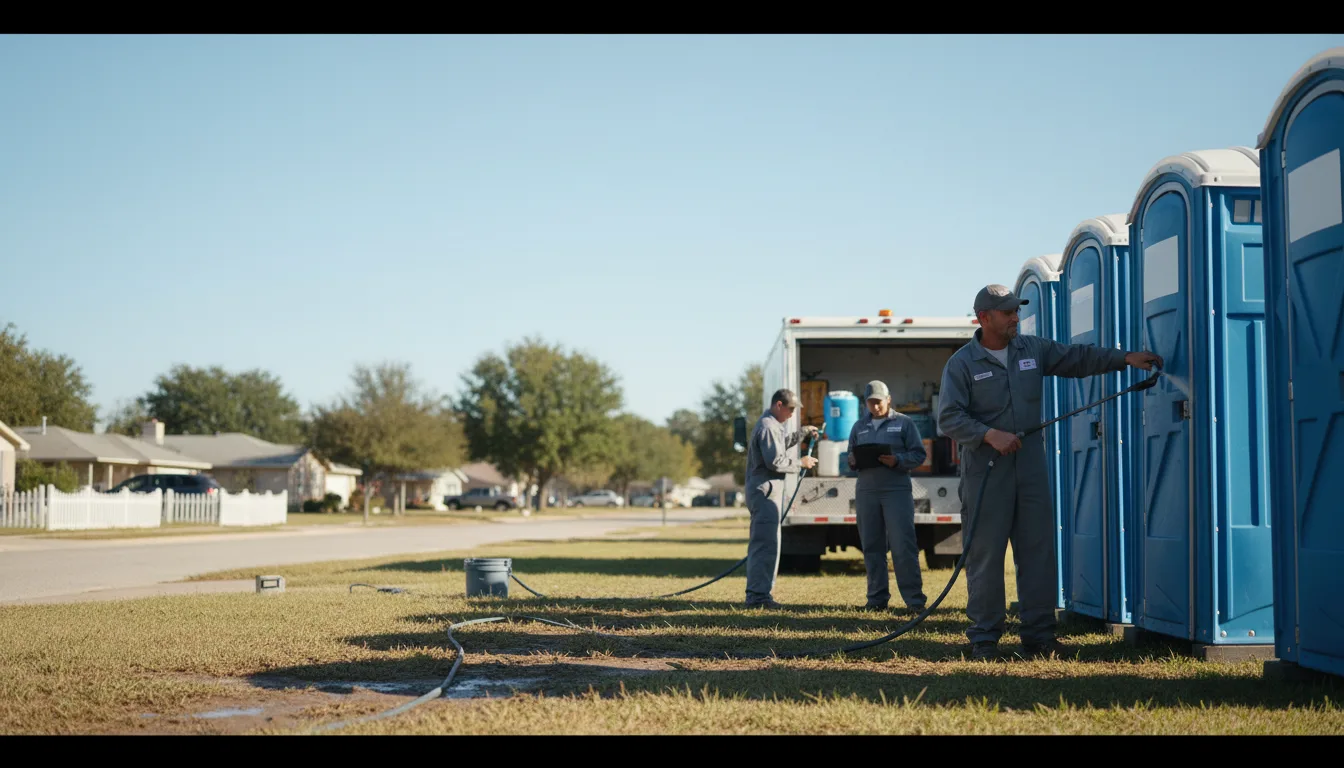 Long-Term Portable Toilet Rental in Sycamore, AL near me